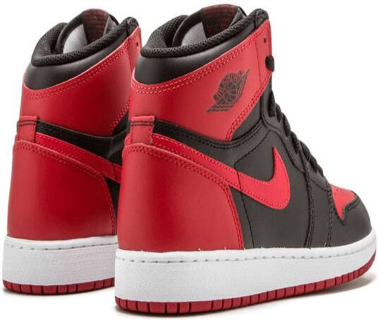 Jordan Kids Air Jordan 1 Retro high-top sneakers Zwart