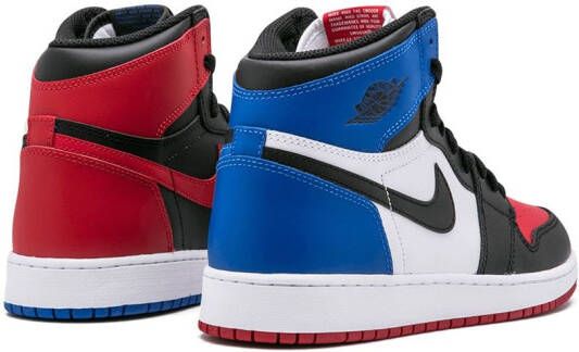 Jordan Kids Air Jordan 1 Retro high-top sneakers Zwart