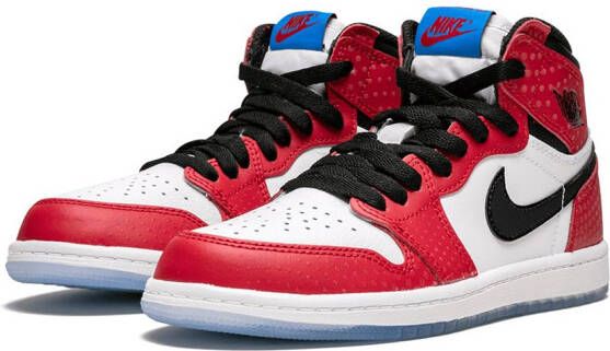 Jordan Kids Air Jordan 1 Retro Hoge OG sneakers Rood