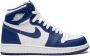 Jordan Kids Air Jordan 1 Retro OG BG high-top sneakers Wit - Thumbnail 2