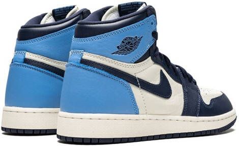 Jordan Kids Air Jordan 1 Retro OG high-top sneakers Blauw