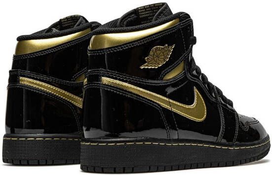 Jordan Kids Air Jordan 1 Retro OG high-top sneakers Zwart