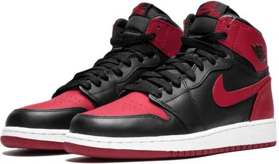 Jordan Kids Air Jordan 1 Retro OG sneakers Zwart