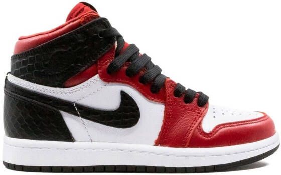 Jordan Kids Air Jordan 1 Retro PS high-top sneakers Rood