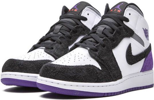 Jordan Kids Air Jordan 1 SE GS mid-top sneakers Wit