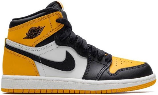 Jordan Kids Air Jordan 1 sneakers Geel