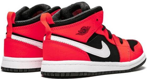 Jordan Kids Air Jordan 1 TD mid-top sneakers Rood