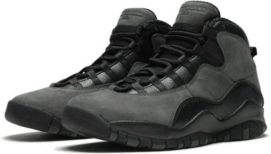 Jordan Kids Air Jordan 10 Retro sneakers Zwart