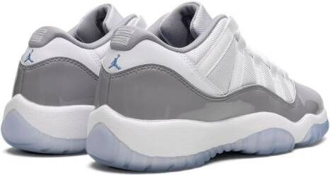 Jordan Kids "Air Jordan 11 Low Cement Grey sneakers" Wit