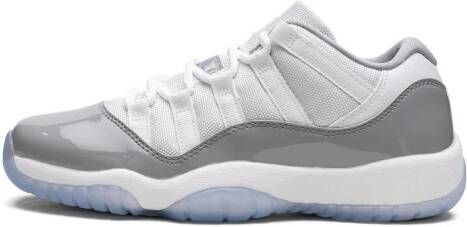 Jordan Kids "Air Jordan 11 Low Cement Grey sneakers" Wit