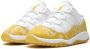 Jordan Kids "Air Jordan 11 Low Yellow Snakeskin sneakers" Wit - Thumbnail 5