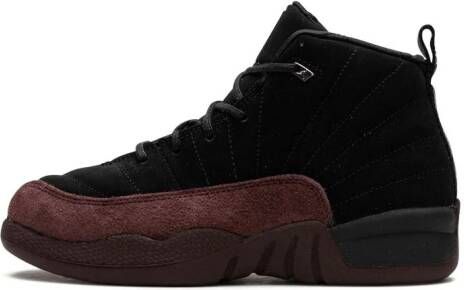 Jordan Kids x A Ma Maniere Air Jordan 12 "Black" sneakers Zwart