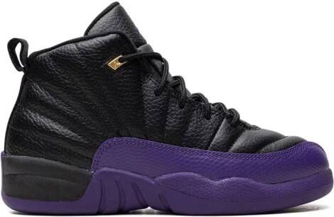 Jordan Kids "Air Jordan 12 Field Purple sneakers" Zwart