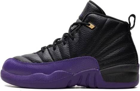 Jordan Kids "Air Jordan 12 Field Purple sneakers" Zwart