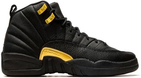 Jordan Kids Air Jordan 12 high-top sneakers Zwart