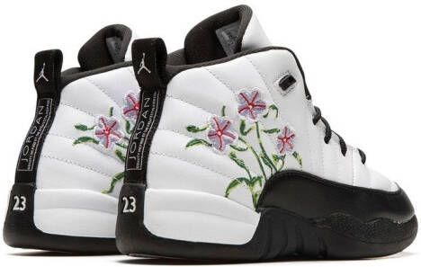 Jordan Kids Air Jordan 12 "Floral" sneakers Wit