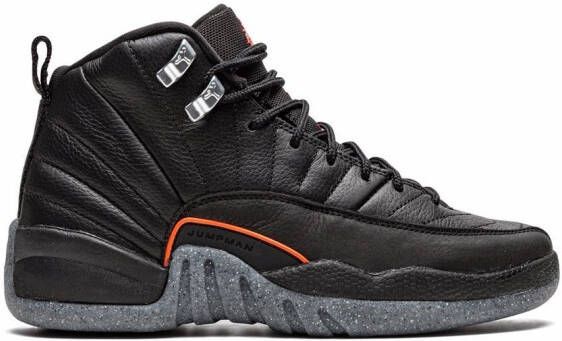 Jordan Kids Air Jordan 12 Retro sneakers Zwart