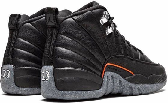 Jordan Kids Air Jordan 12 Retro sneakers Zwart