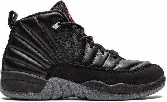 Jordan Kids Air Jordan 12 Retro sneakers Zwart