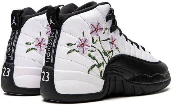 Jordan Kids Air Jordan 12 sneakers Wit