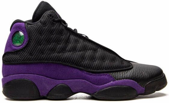 Jordan Kids "Air Jordan 13 Retro Court Purple sneakers" Zwart