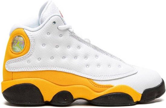 Jordan Kids "Air Jordan 13 Retro Del Sol sneakers" Wit