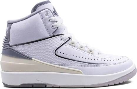 Jordan Kids "Air Jordan 2 Cement Grey sneakers" Wit