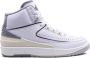 Jordan Kids "Air Jordan 2 Ce t Grey sneakers" Wit - Thumbnail 2