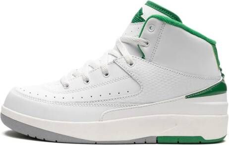 Jordan Kids "Air Jordan 2 Lucky Green sneakers" Wit