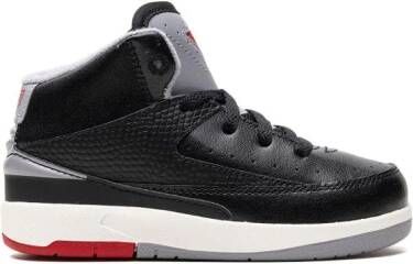 Jordan Kids "Air Jordan 2 Retro Black Cement sneakers" Zwart