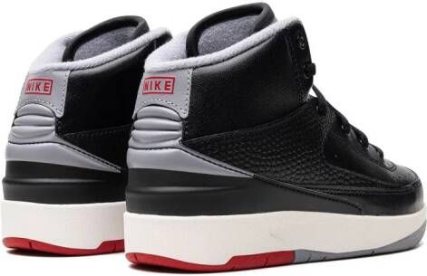 Jordan Kids "Air Jordan 2 Retro Black Cement sneakers" Zwart