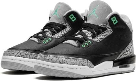 Jordan Kids Air Jordan 3 leren sneakers Zwart