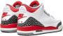 Jordan Kids Air Jordan 3 Retro "Fire Red" sneakers Wit - Thumbnail 3