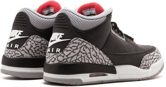 Jordan Kids Air Jordan 3 Retro sneakers Zwart