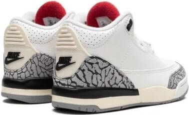 Jordan Kids "Air Jordan 3 White Cement 3 Reimagined 2023 sneakers" Wit