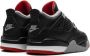 Jordan Kids Air Jordan 4 "Bred Reimagined" sneakers Zwart - Thumbnail 3