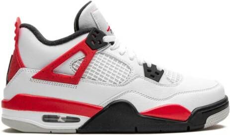 Jordan Kids "Air Jordan 4 Cement Grey sneakers" Wit