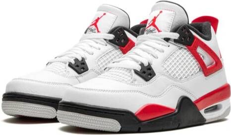 Jordan Kids "Air Jordan 4 Cement Grey sneakers" Wit