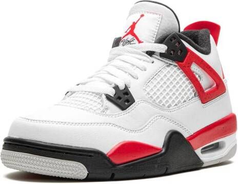 Jordan Kids "Air Jordan 4 Cement Grey sneakers" Wit