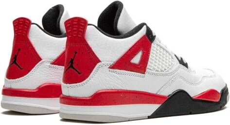 Jordan Kids "Air Jordan 4 Cement Grey sneakers" Wit