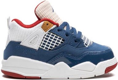 Jordan Kids Air Jordan 4 low-top sneakers Blauw