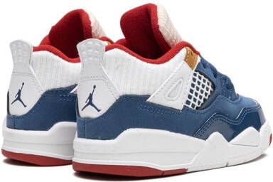 Jordan Kids Air Jordan 4 low-top sneakers Blauw