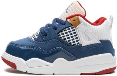 Jordan Kids Air Jordan 4 low-top sneakers Blauw