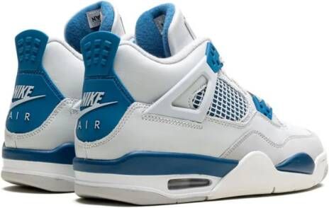 Jordan Kids Air Jordan 4 'Military Blue' sneakers Wit