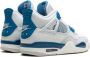 Jordan Kids Air Jordan 4 'Military Blue' sneakers Wit - Thumbnail 3