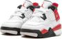 Jordan Kids "Air Jordan 4 Red Ce t sneakers" Wit - Thumbnail 4