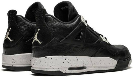 Jordan Kids Air Jordan 4 Retro BG sneakers Zwart