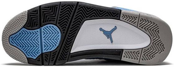 Jordan Kids Air Jordan 4 Retro "University Blue" sneakers Blauw