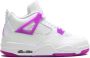 Jordan Kids Air Jordan 4 Retro "Hyper Violet" sneakers Wit - Thumbnail 2