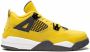 Jordan Kids "Air Jordan 4 Retro Lightning sneakers" Geel - Thumbnail 2